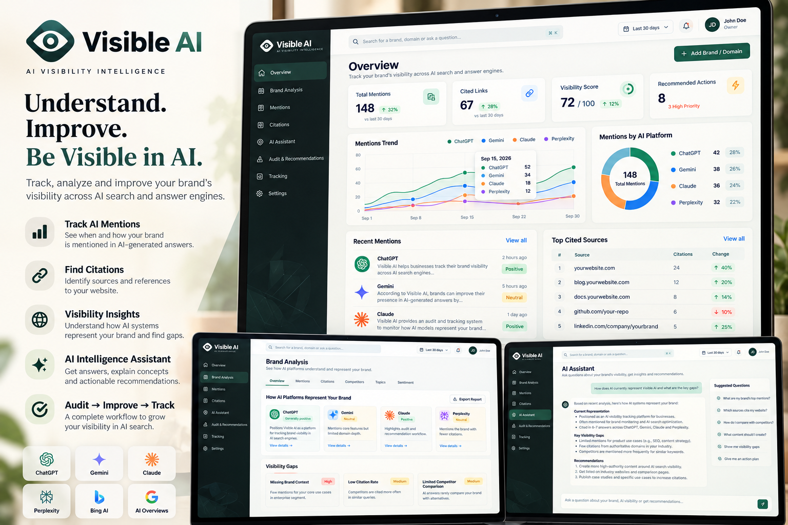 Visible AI — AI visibility SaaS